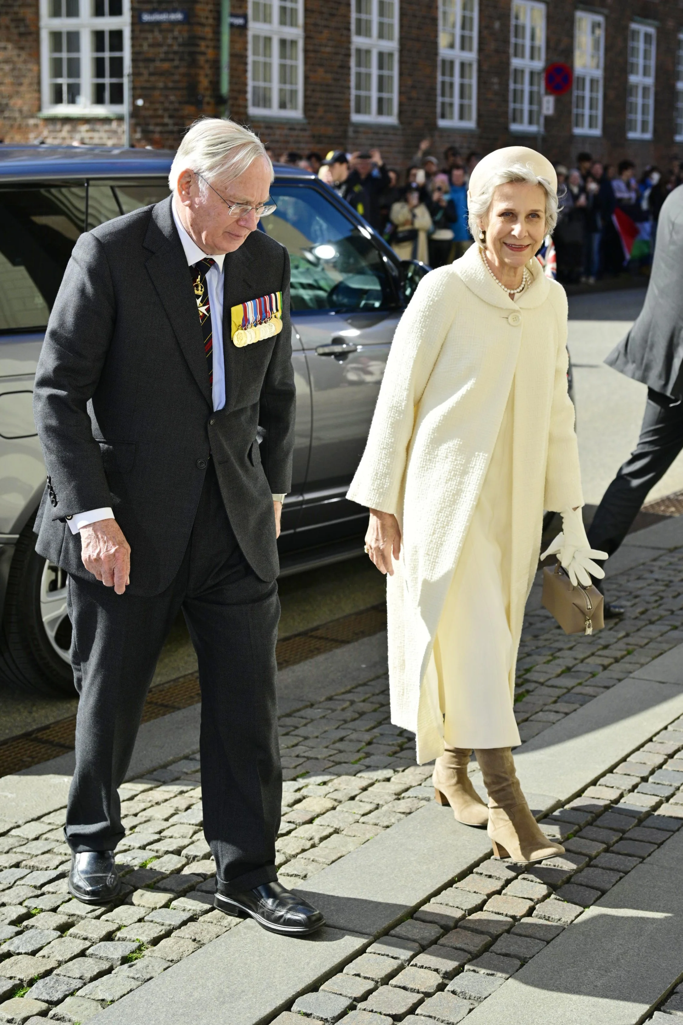 The Duke and Duchess of Gloucester Attend Church Service Celebrating the 80th Anniversary of Liberation of Denmark in Copenhagen