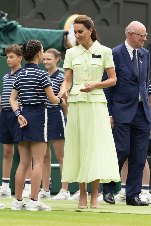 The Princess of Wales Attends Ladies' Singles Final Match of Wimbledon ...