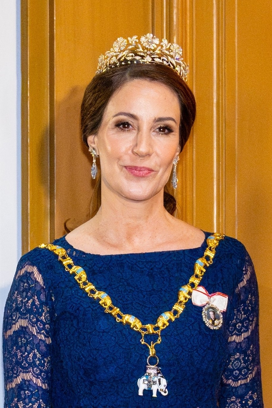 Princess Marie Attends New Year's Reception 2024 — Royal Portraits Gallery