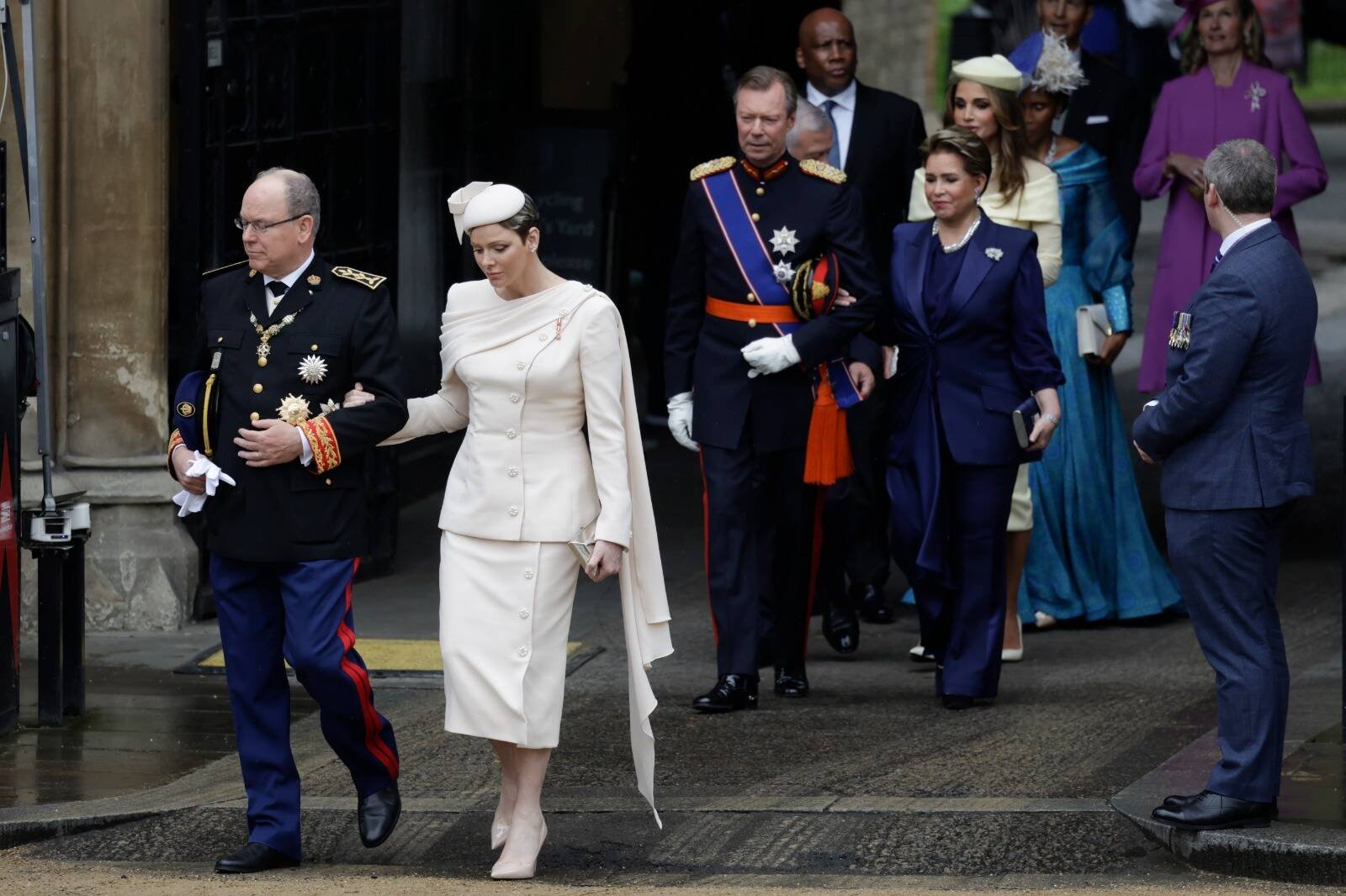The Prince and Princess of Monaco Attend Coronation of King Charles III ...
