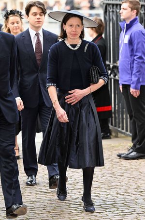 Lady Sarah Chatto Attends Memorial Service for the Duke of Edinburgh ...