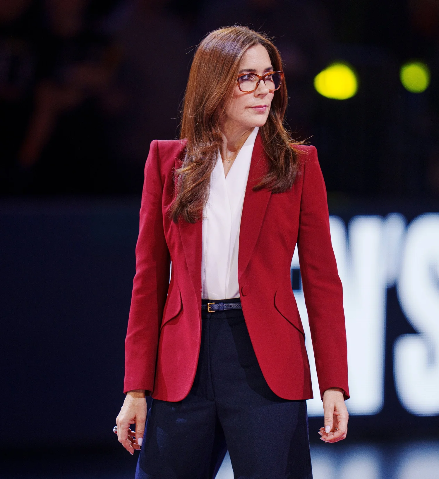 Queen Mary Attends European Handball Championship 2024 Final in Cologne