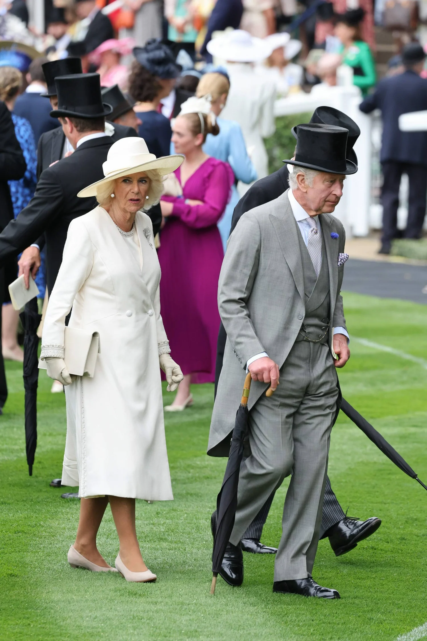 The King and Queen of the United Kingdom Attend Royal Ascot 2023 Day 1 ...