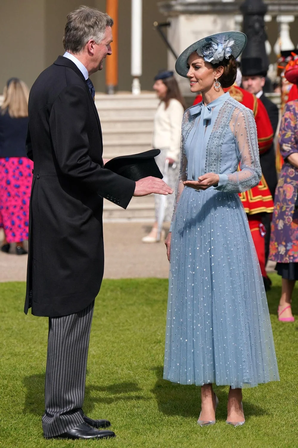 The Prince and Princess of Wales Attend Royal Garden Party — Royal
