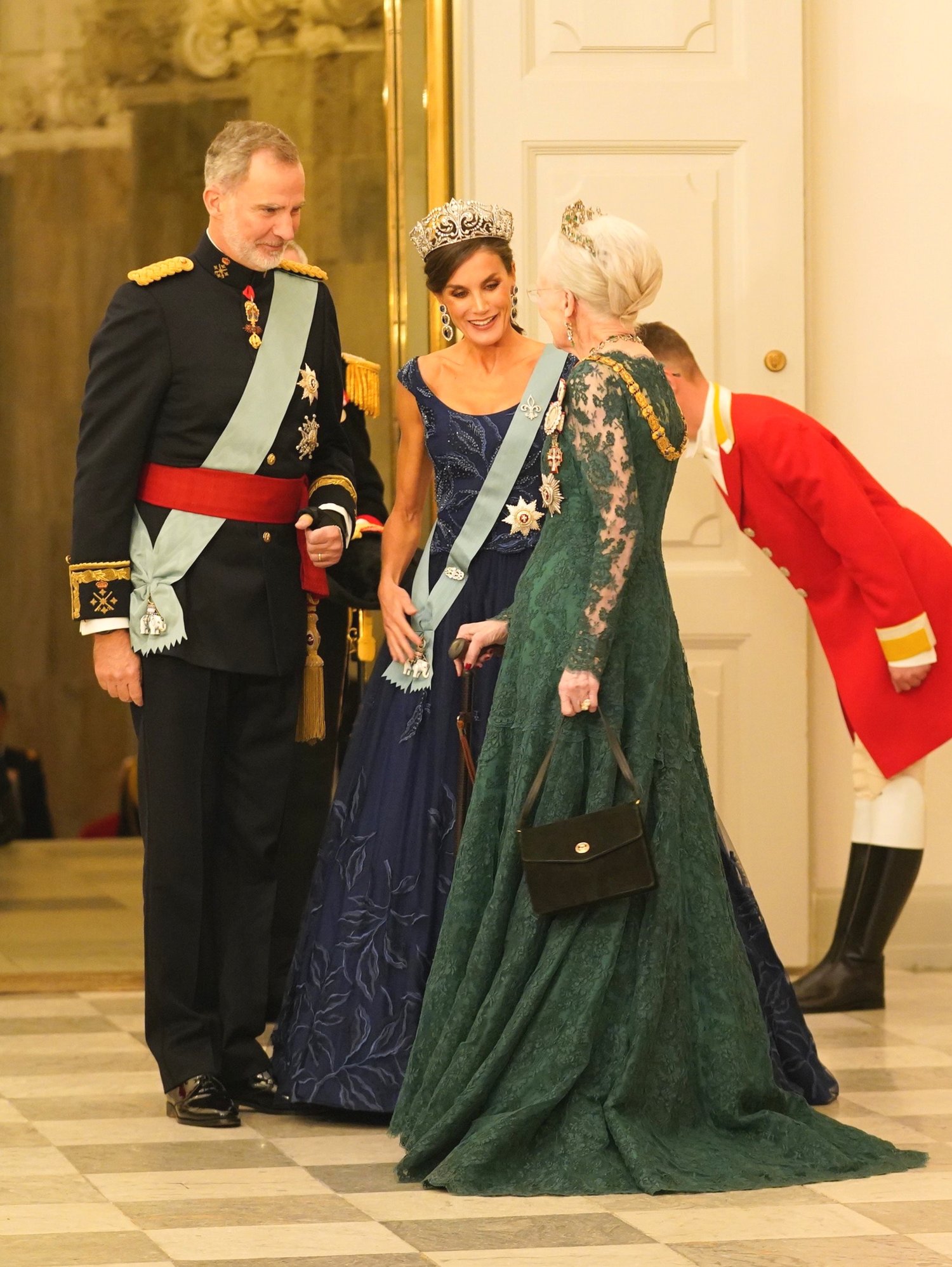 The King and Queen of Spain Attend State Banquet in Copenhagen — Royal ...