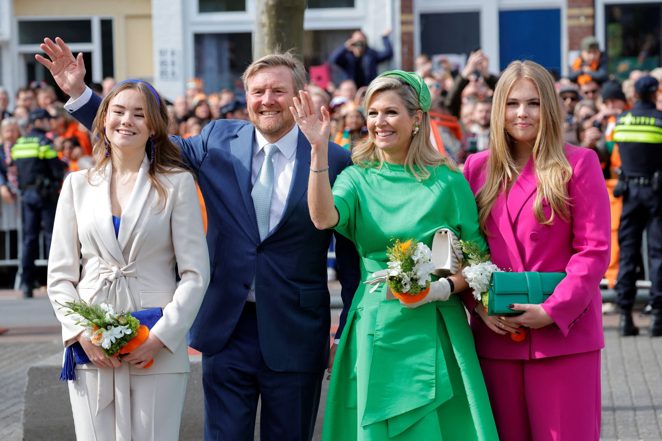 The King and Queen of the Netherlands Celebrate King's Day 2023 — Royal ...