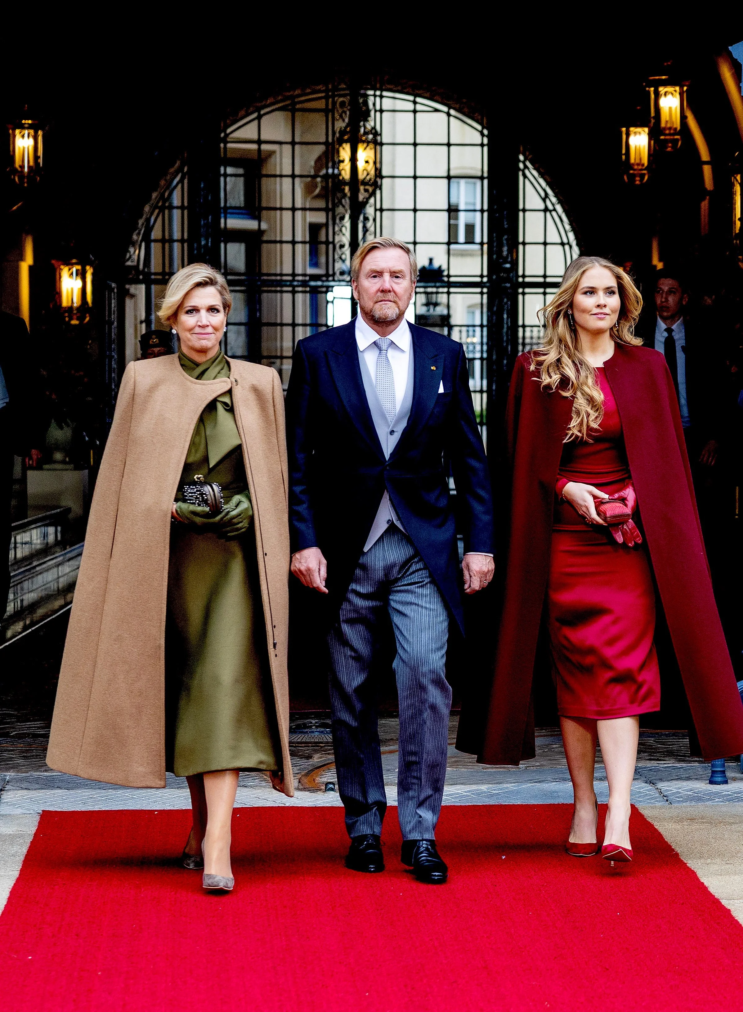 The King and Queen of the Netherlands Attend Accession to the Throne Ceremony in Luxembourg