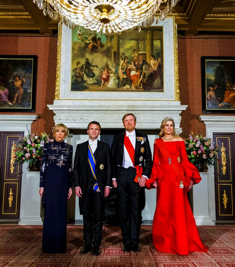 The King and Queen of the Netherlands Host State Banquet in Honour of ...