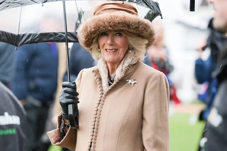 Queen Camilla Attends Cheltenham Festival 2023 Day 2 — Royal Portraits ...