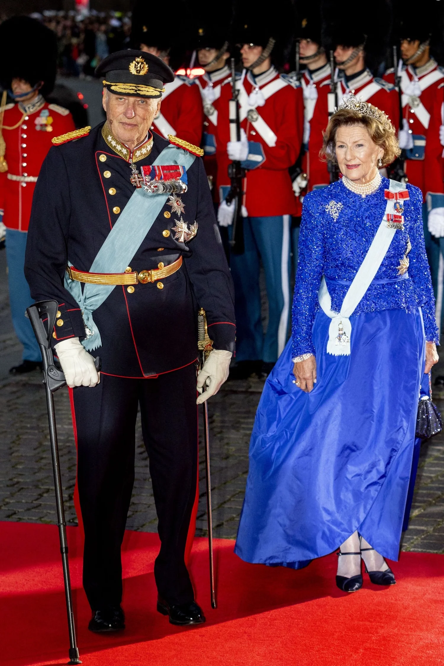 The King and Queen of Norway Attend Gala Performance Celebrating Queen