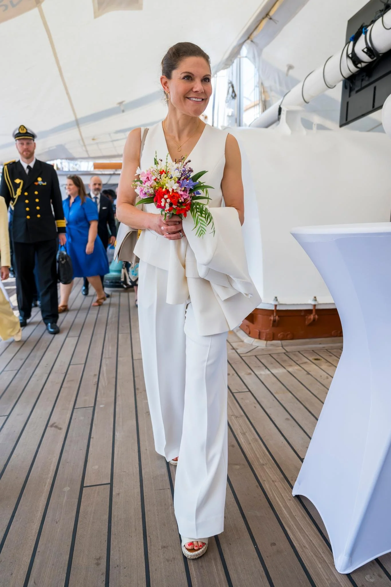 Crown Princess Victoria Attends Opening Session of UNOC3 in Nice