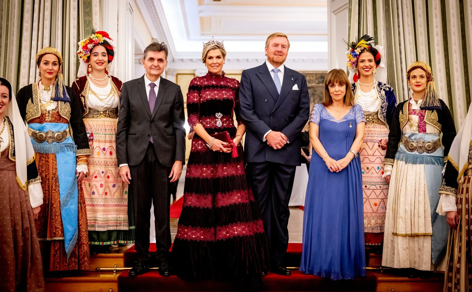 The King and Queen of the Netherlands Attend State Banquet in Athens ...