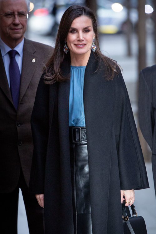 The King and Queen of Spain Attend Meeting at Royal Spanish Academy ...
