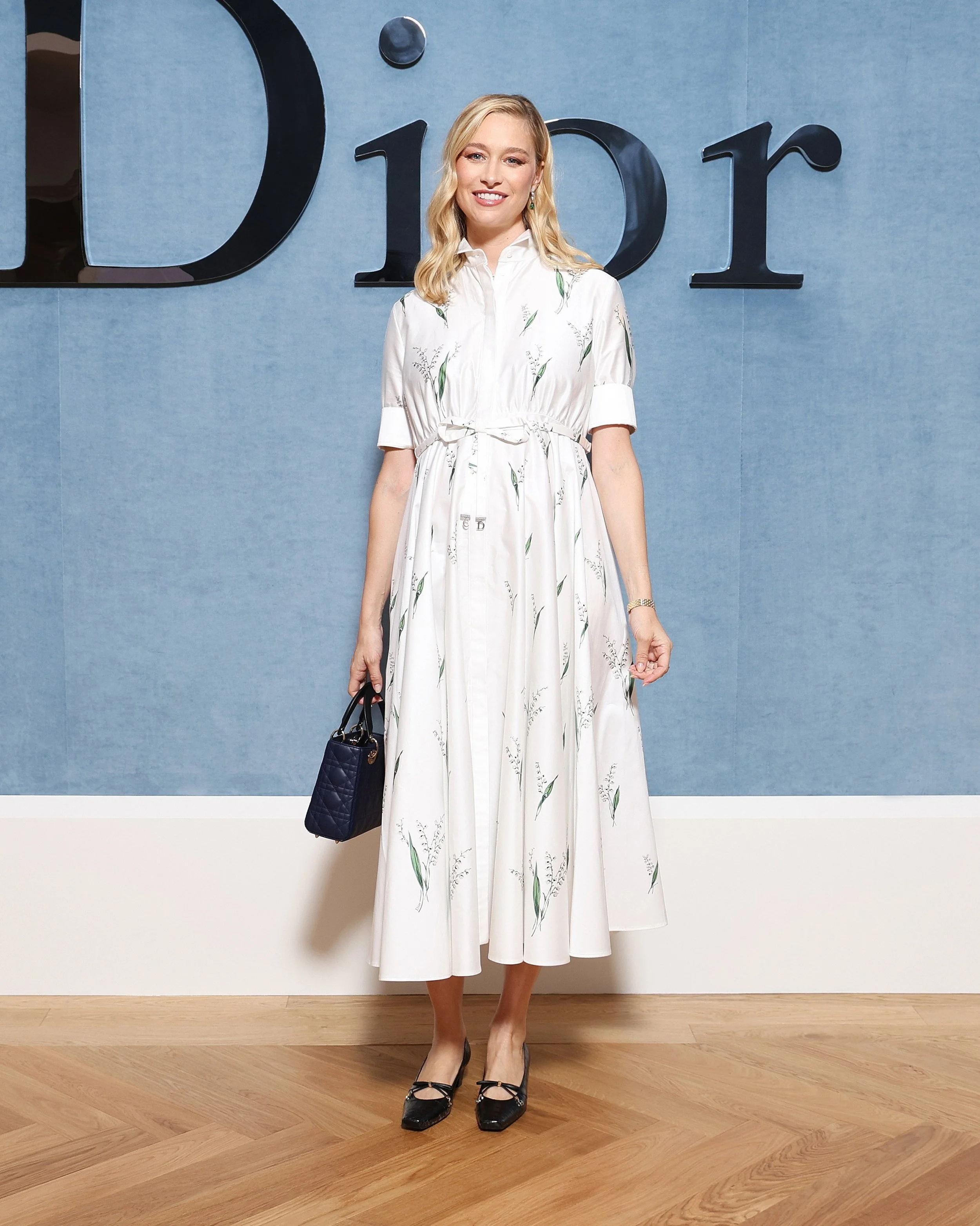 Beatrice Borromeo Attends Dior Homme Spring/Summer 2026 Show in Paris