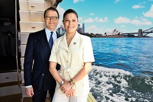 Crown Princess Victoria and Prince Daniel Visit Sydney Opera House ...