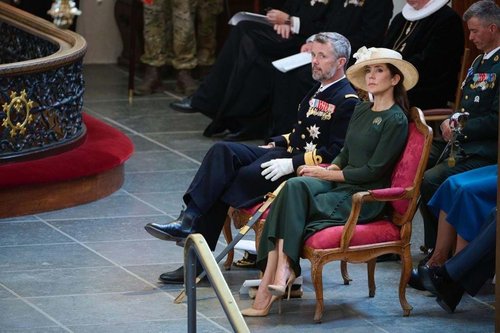 The Crown Prince and Crown Princess of Denmark Mark Flag Day 2022 ...