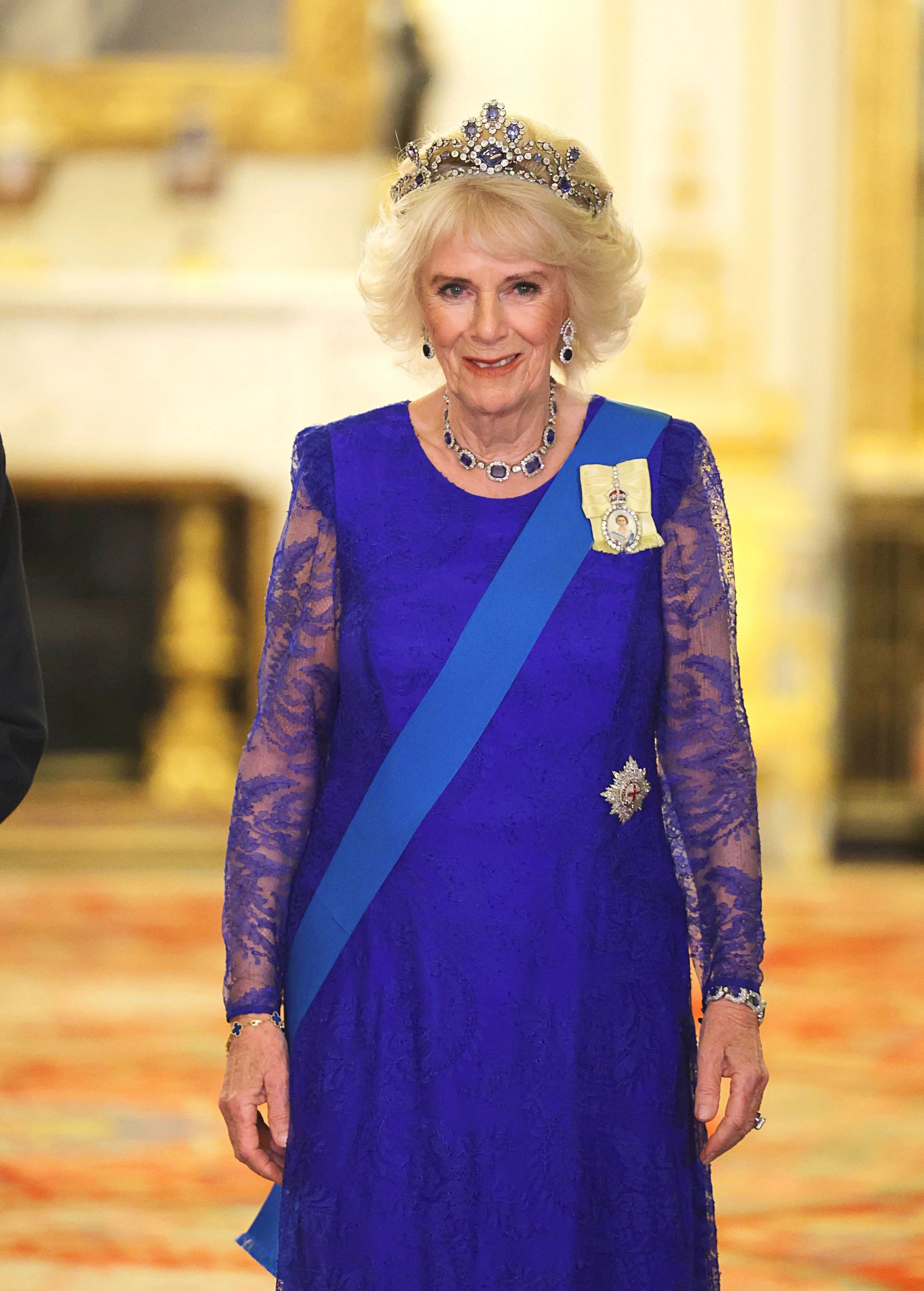 The King and Queen of the United Kingdom Host State Banquet in Honour ...