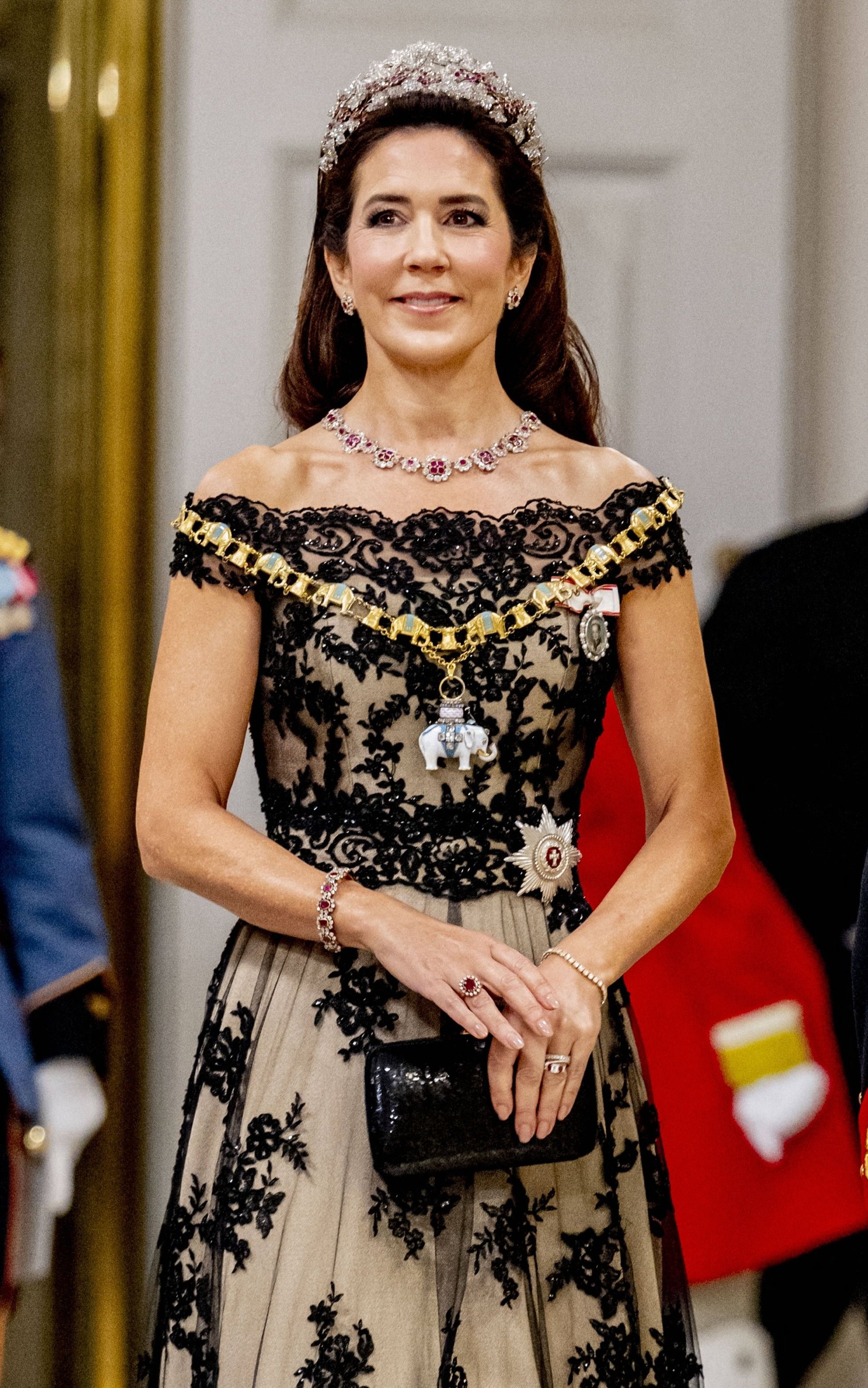 The Crown Prince and Crown Princess of Denmark Attend Banquet ...