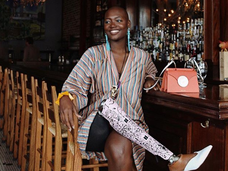 3. Mama Cāx - @mamacaxx - is a model, disability advocate, and cancer survivor. She's also unapologetic for her dark skin and we LOVE. Be prepared for major style envy.