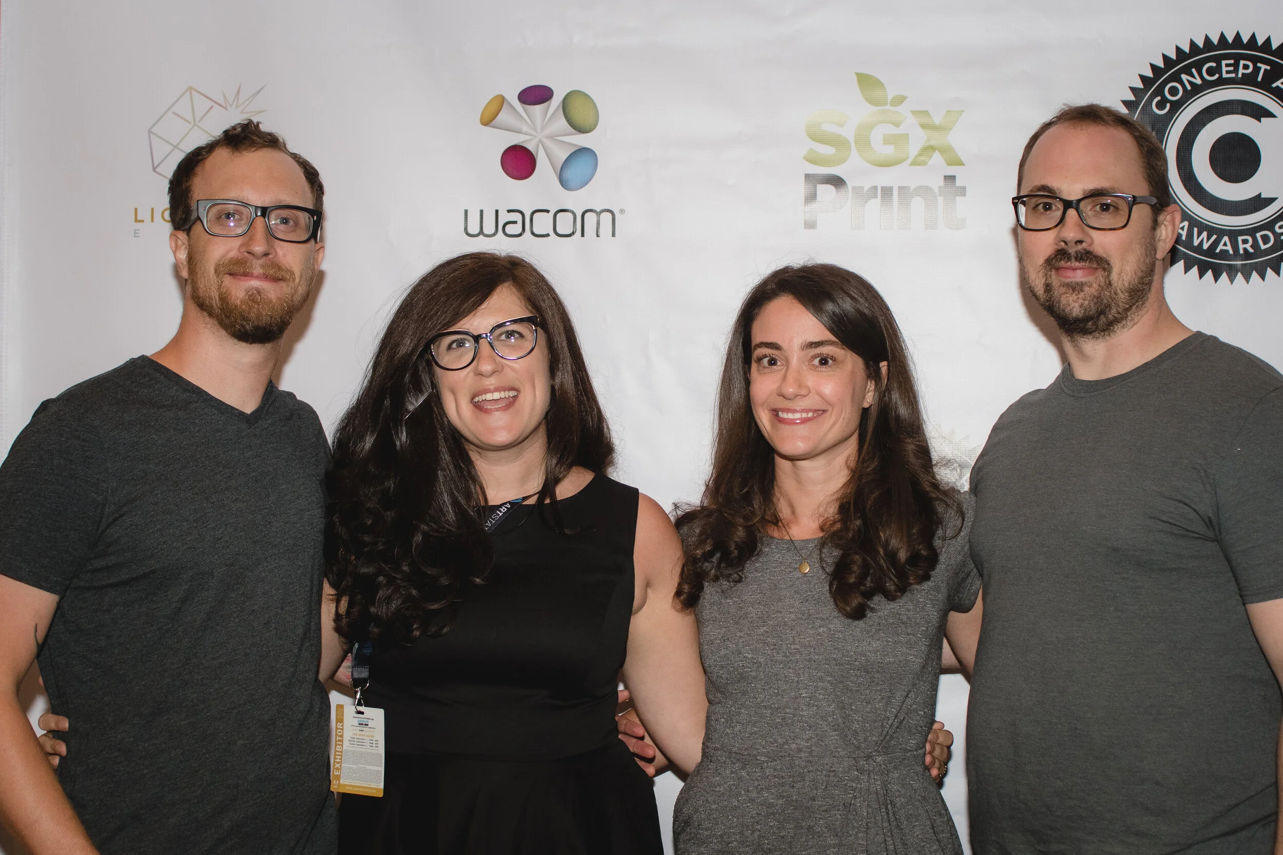 Josh Herman, Nicole Hendrix Herman, Rachel & Ryan Meinerding