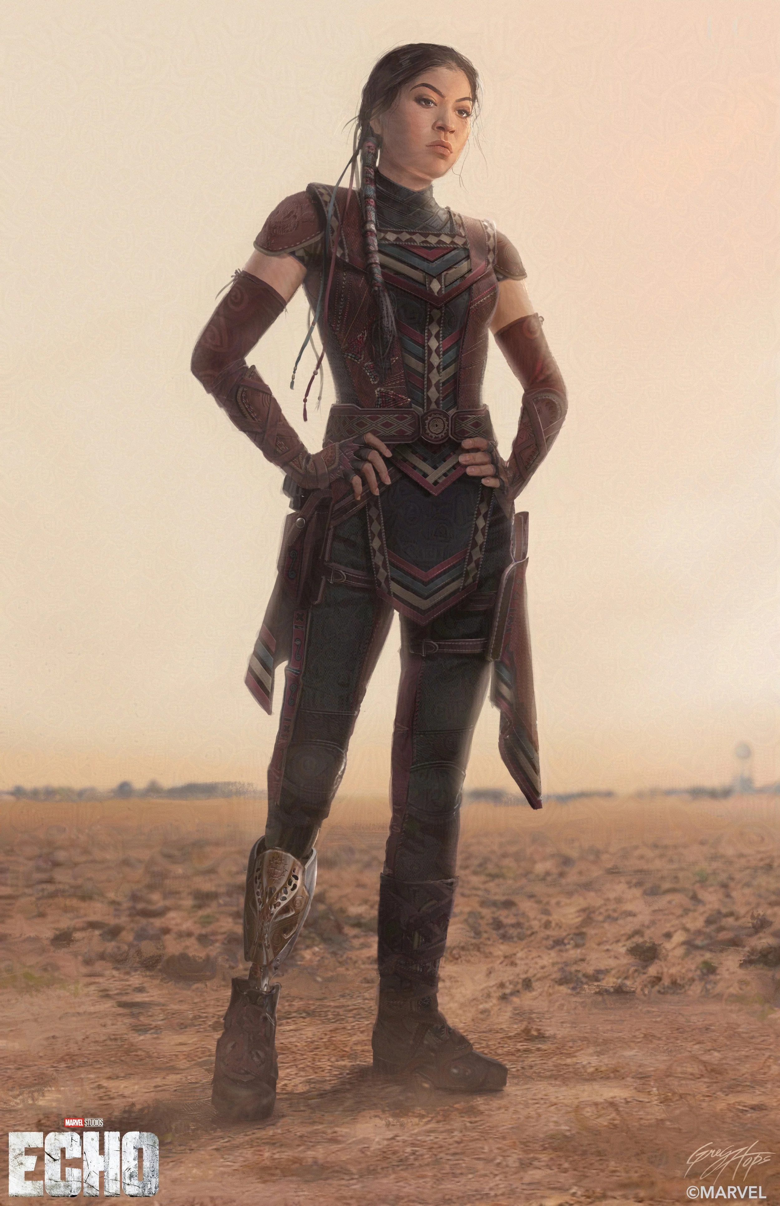 Maya Lopez Hero Suit Echo Concept Art Association