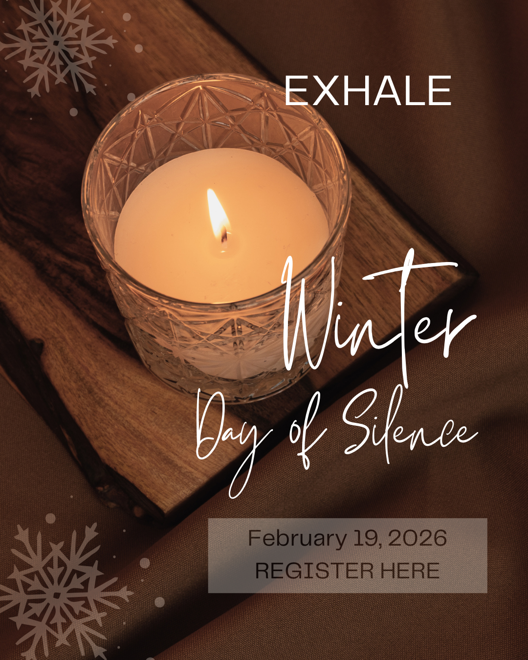 February 19: WINTER Day of Guided Silence @ the Ignatius House