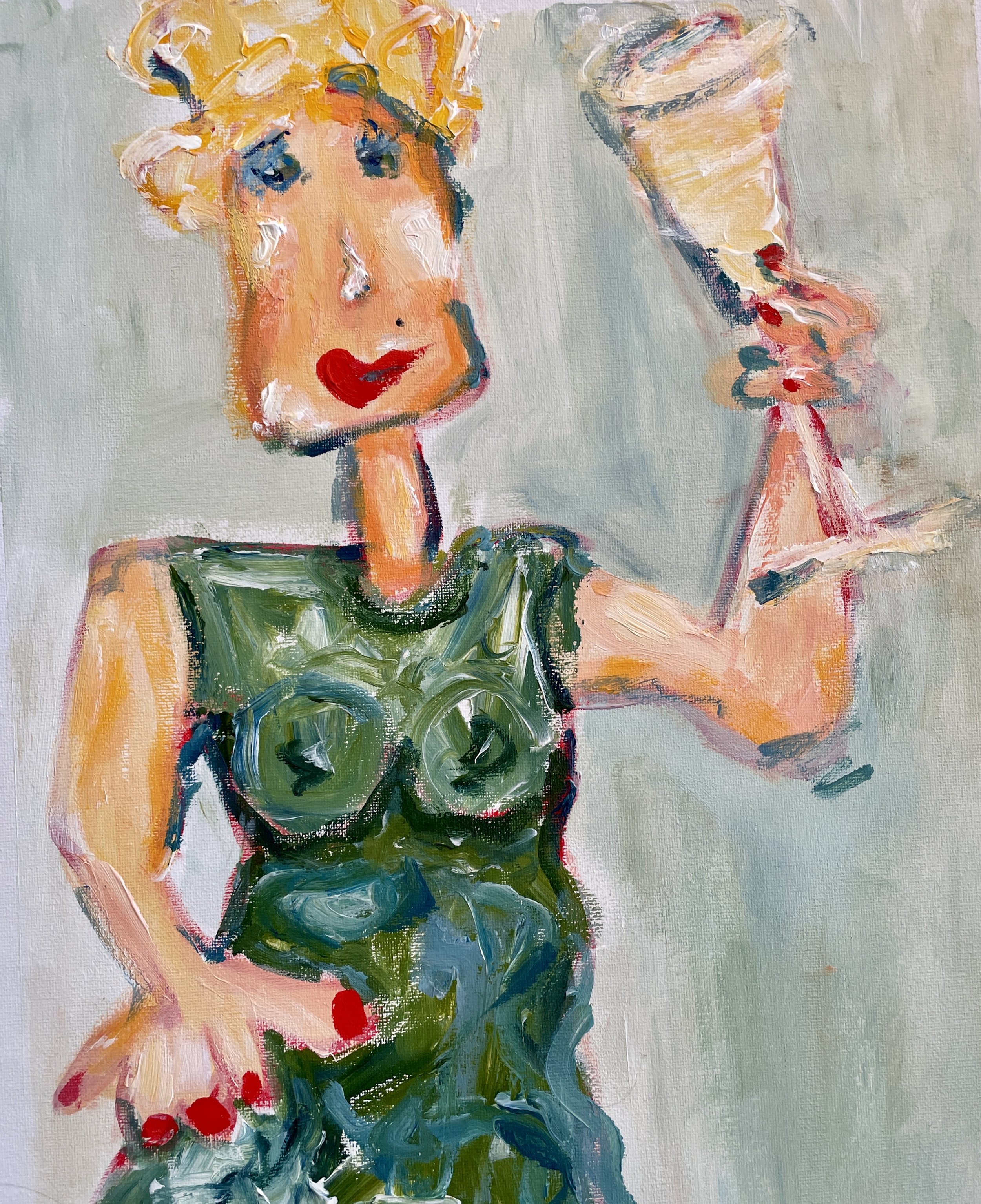 "Tall Champagne" SOLD private collection Berlin, Germany