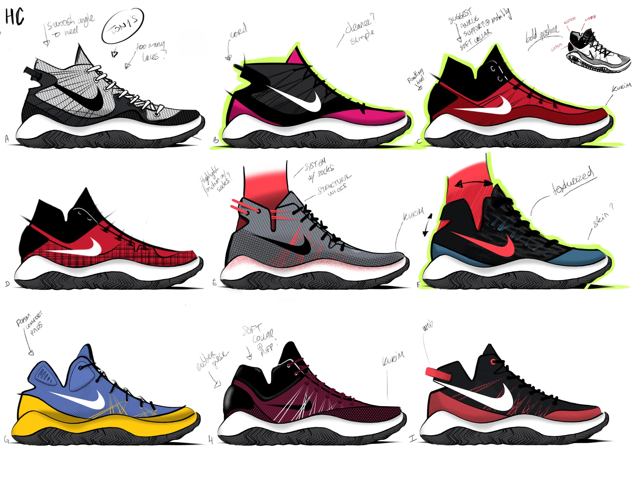 Concept sketches