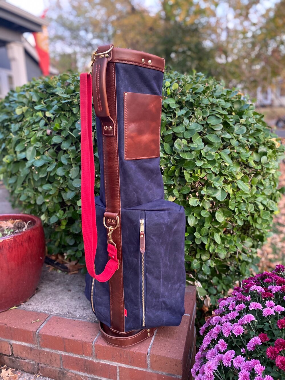 The Original Nelson Hill Leather Golf Bag — Nelson Hill