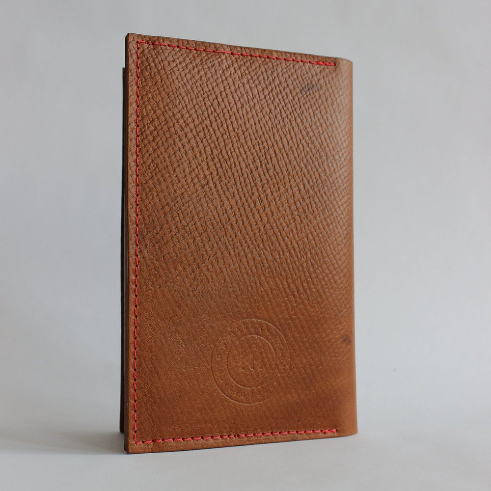 Leather Yardage Book Cover — Nelson Hill