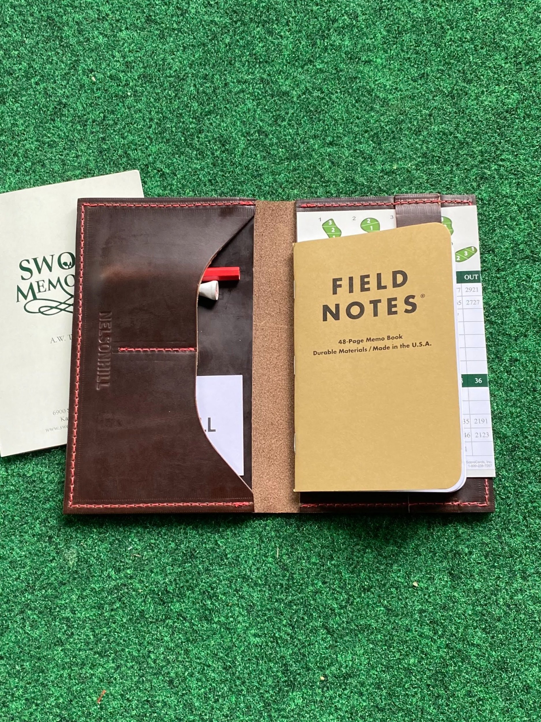 NH Leather Golf Journals – $110