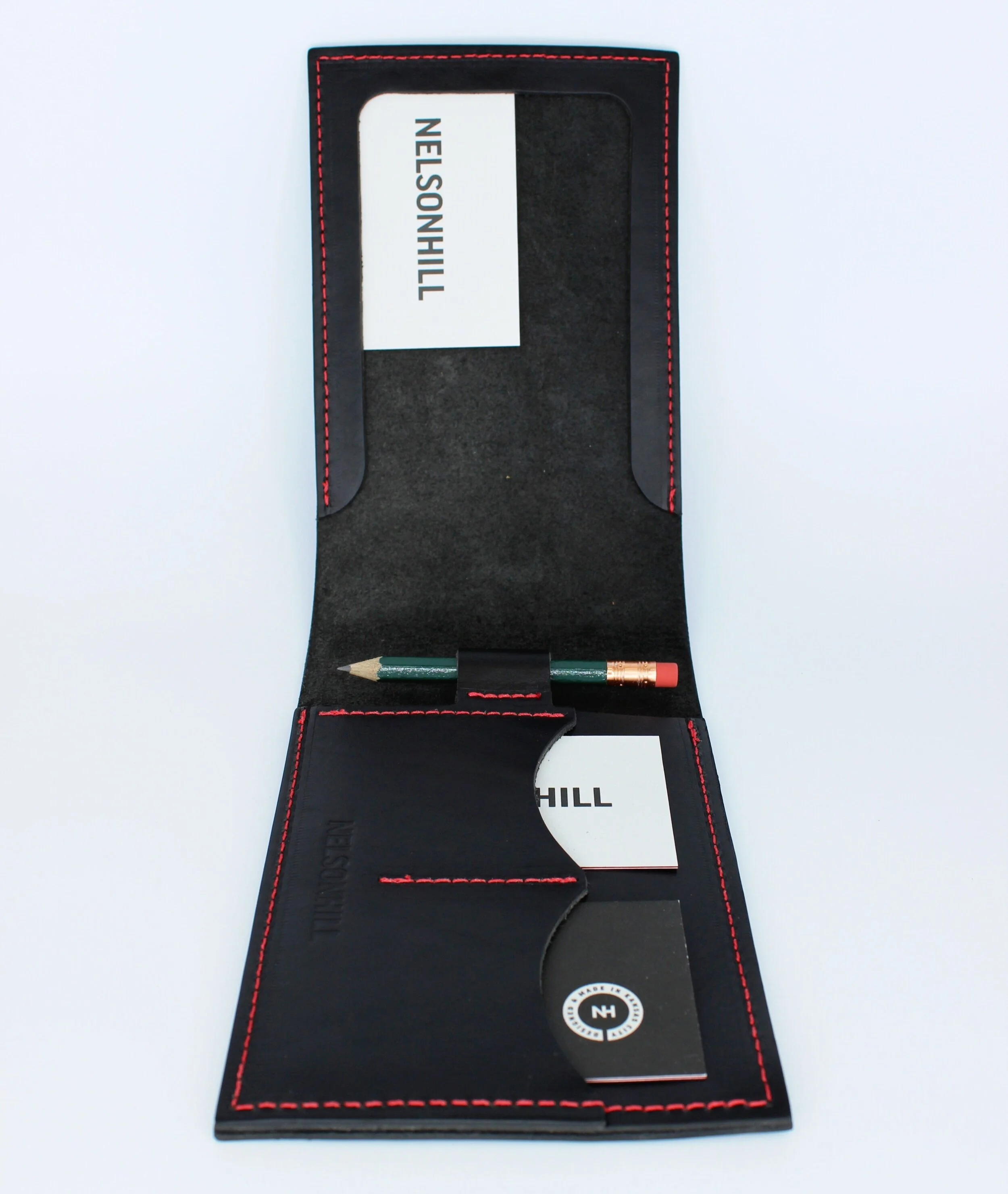 Leather Yardage Book Cover — Nelson Hill