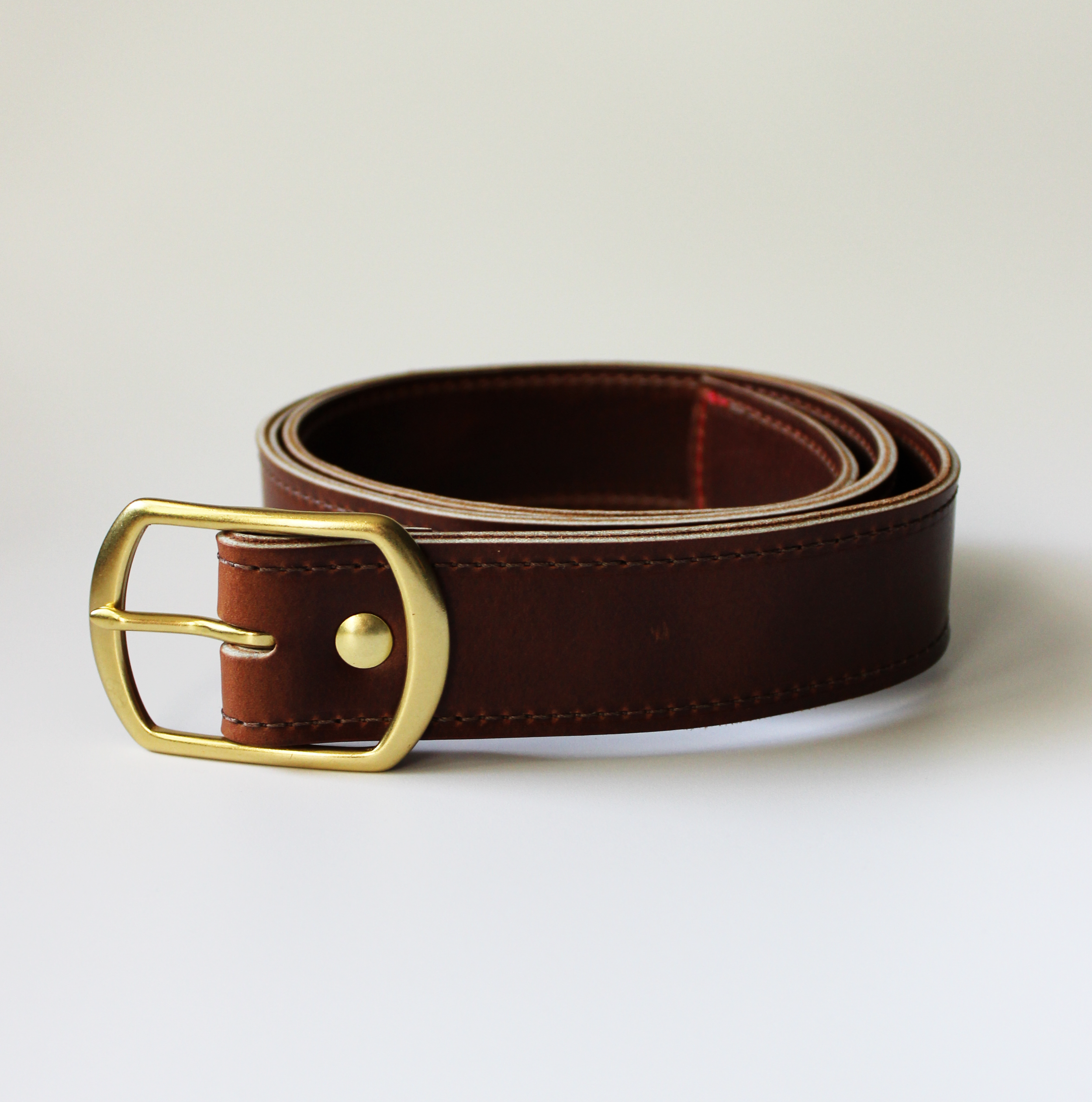NH Leather Belt – $126