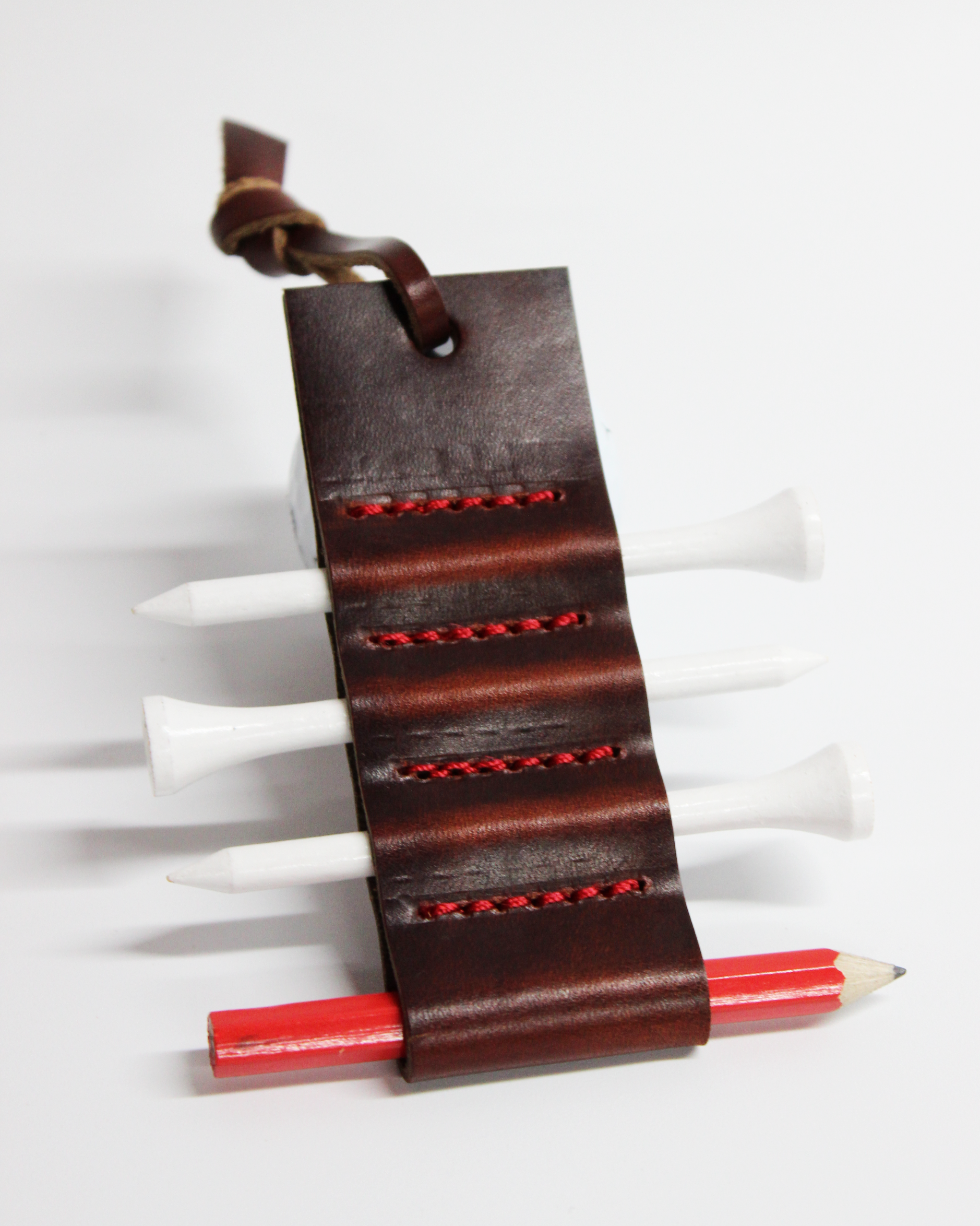 NH Leather Golf Tee Holders