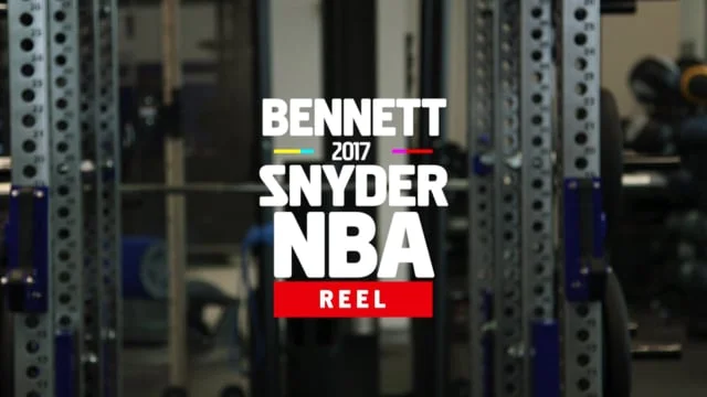 Bennett Snyder 2017 Reel
