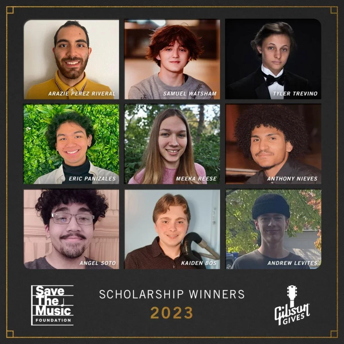 Save The Music Foundation - Gibson Gives Scholarship