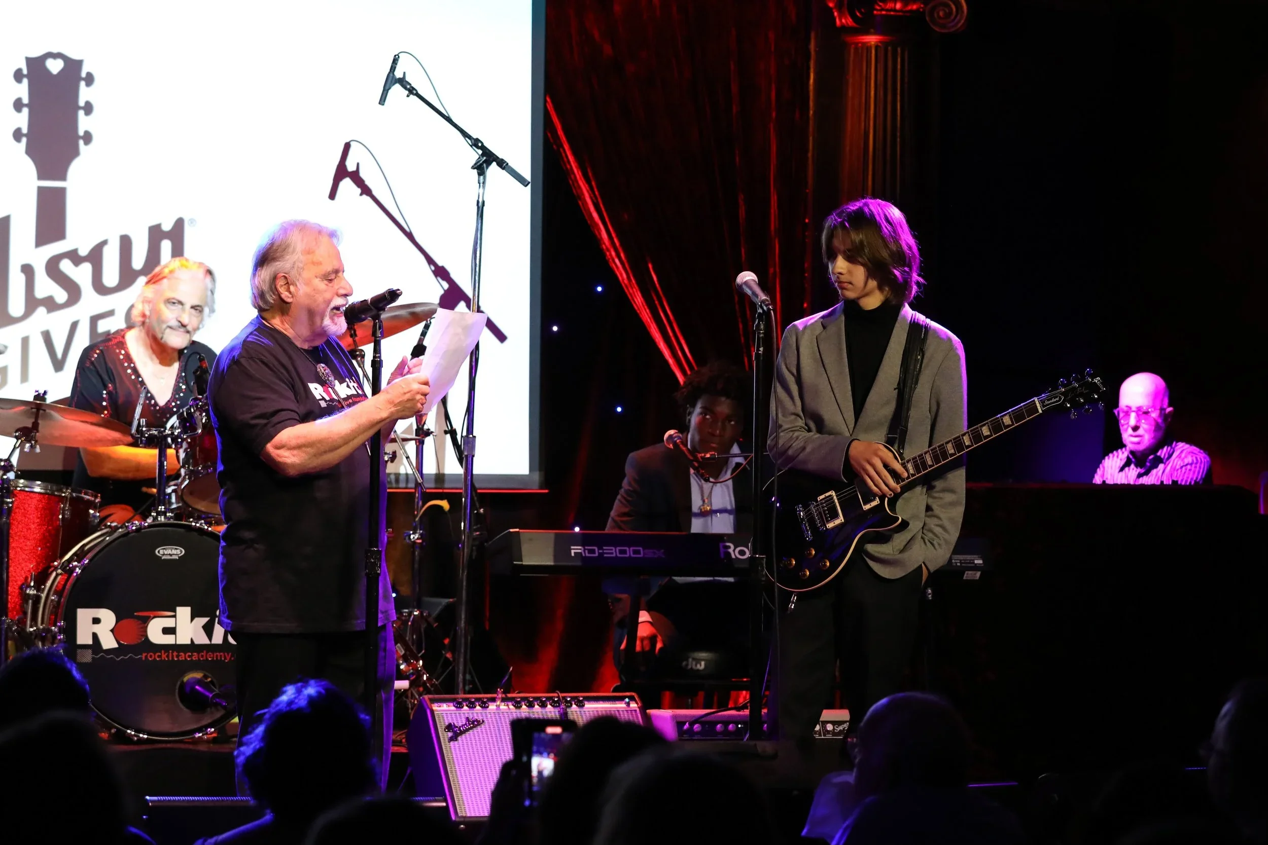 Gibson Gives Lou Pallo Scholarship - Rockit Live Foundation