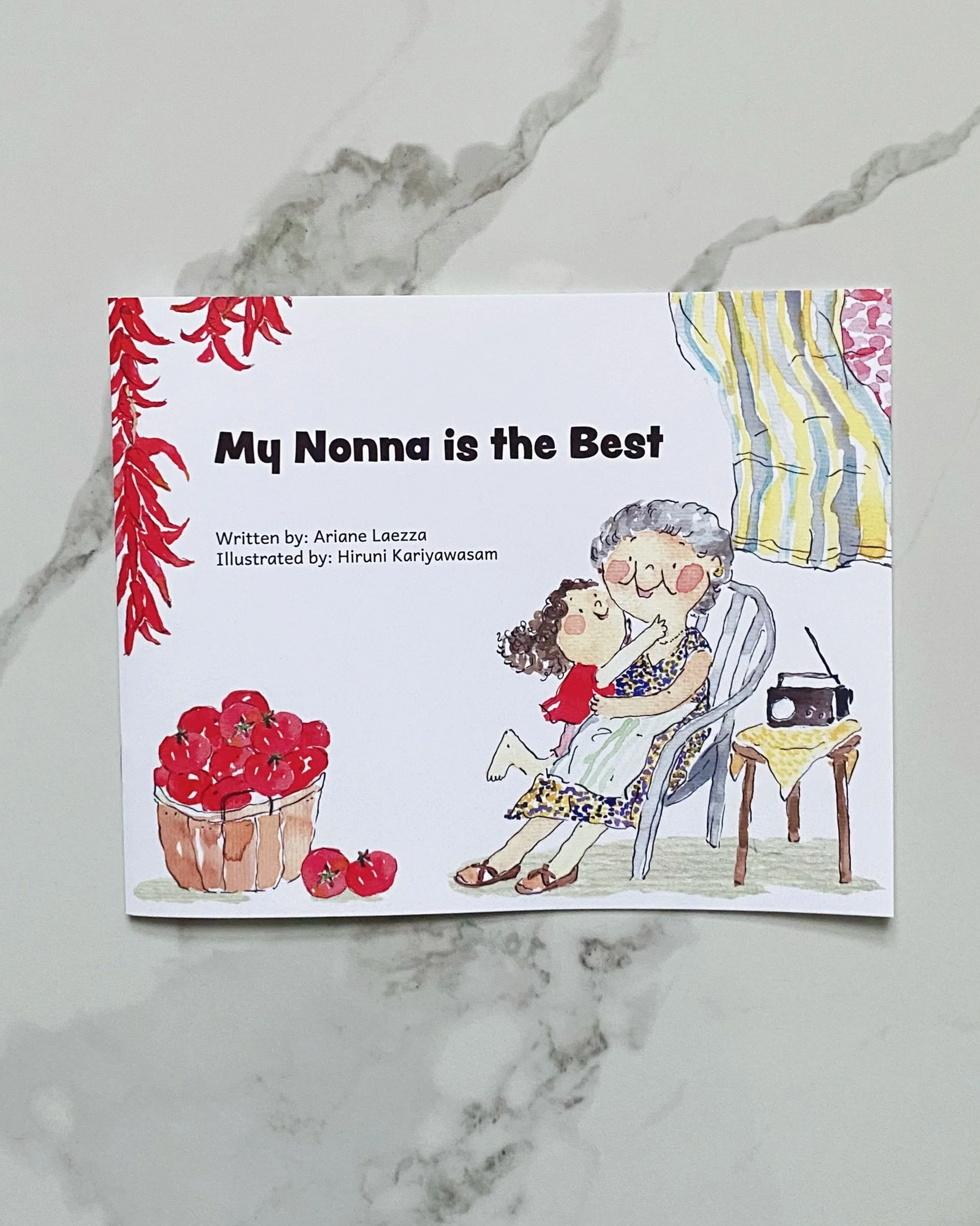 My Nonna is the Best - soft cover book