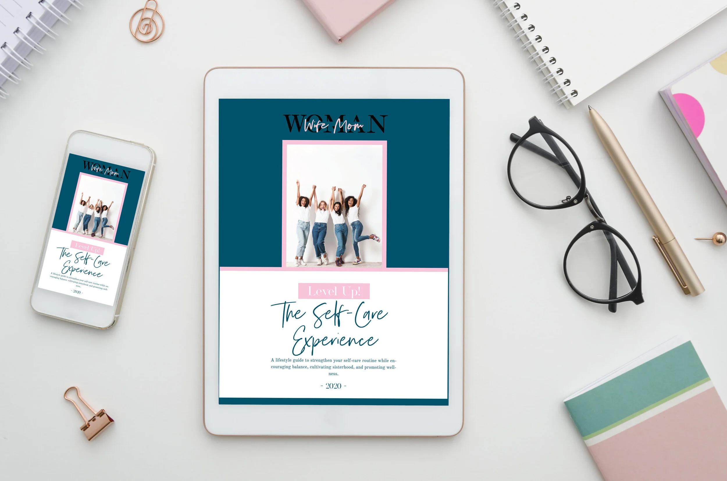 Level Up: The 7-Day Self-Care Experience Digital Workbook