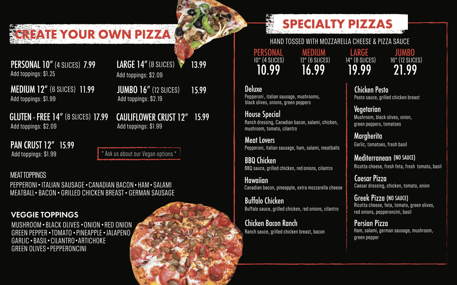 Order AMECI PIZZA KITCHEN - Irvine, CA Menu Delivery [Menu & Prices]