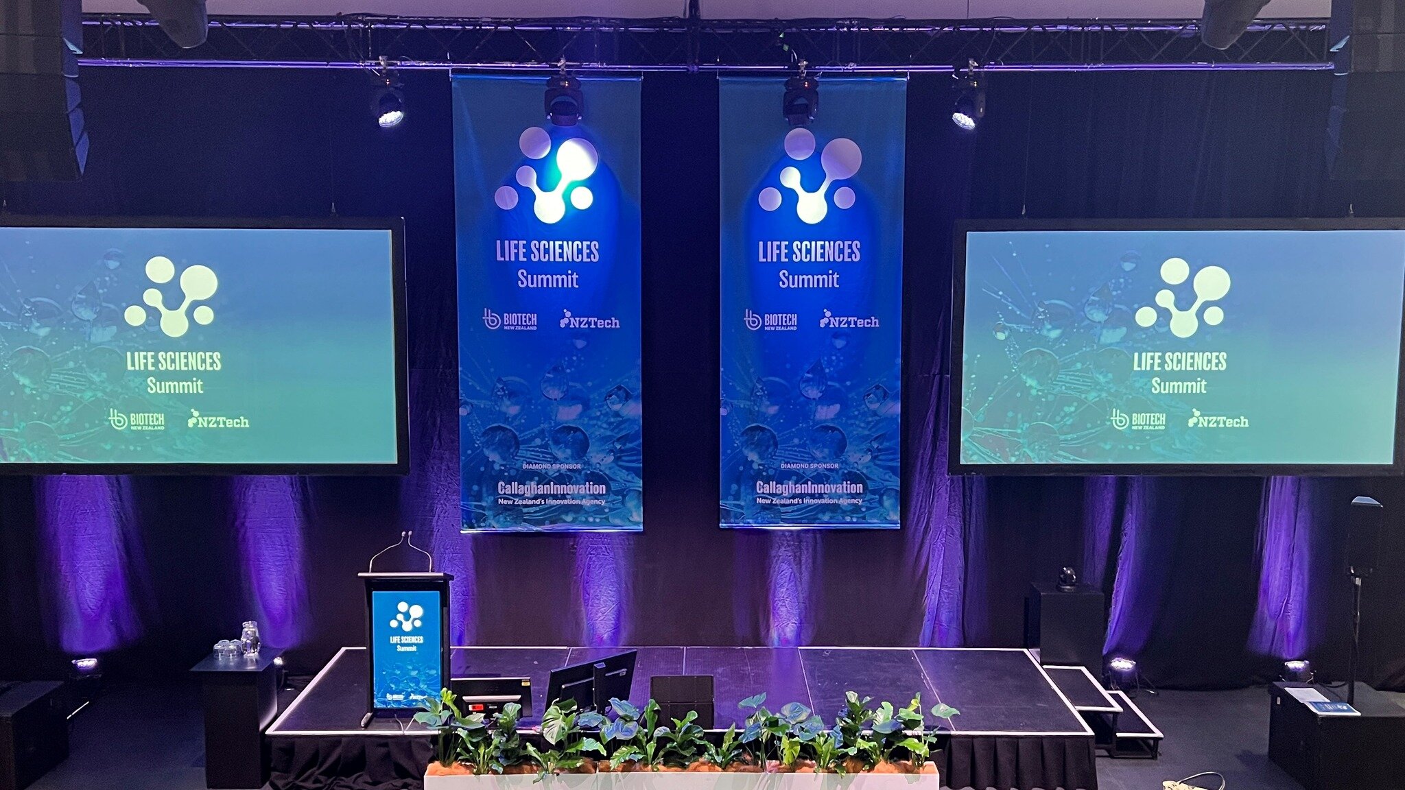 We're all set and ready to go for the 2023 Life Sciences Summit at Shed 6 in Wellington!

#SpyglassProduction #NWGroup #lifesciences2023 #biotechnz #seetomorrowfirst