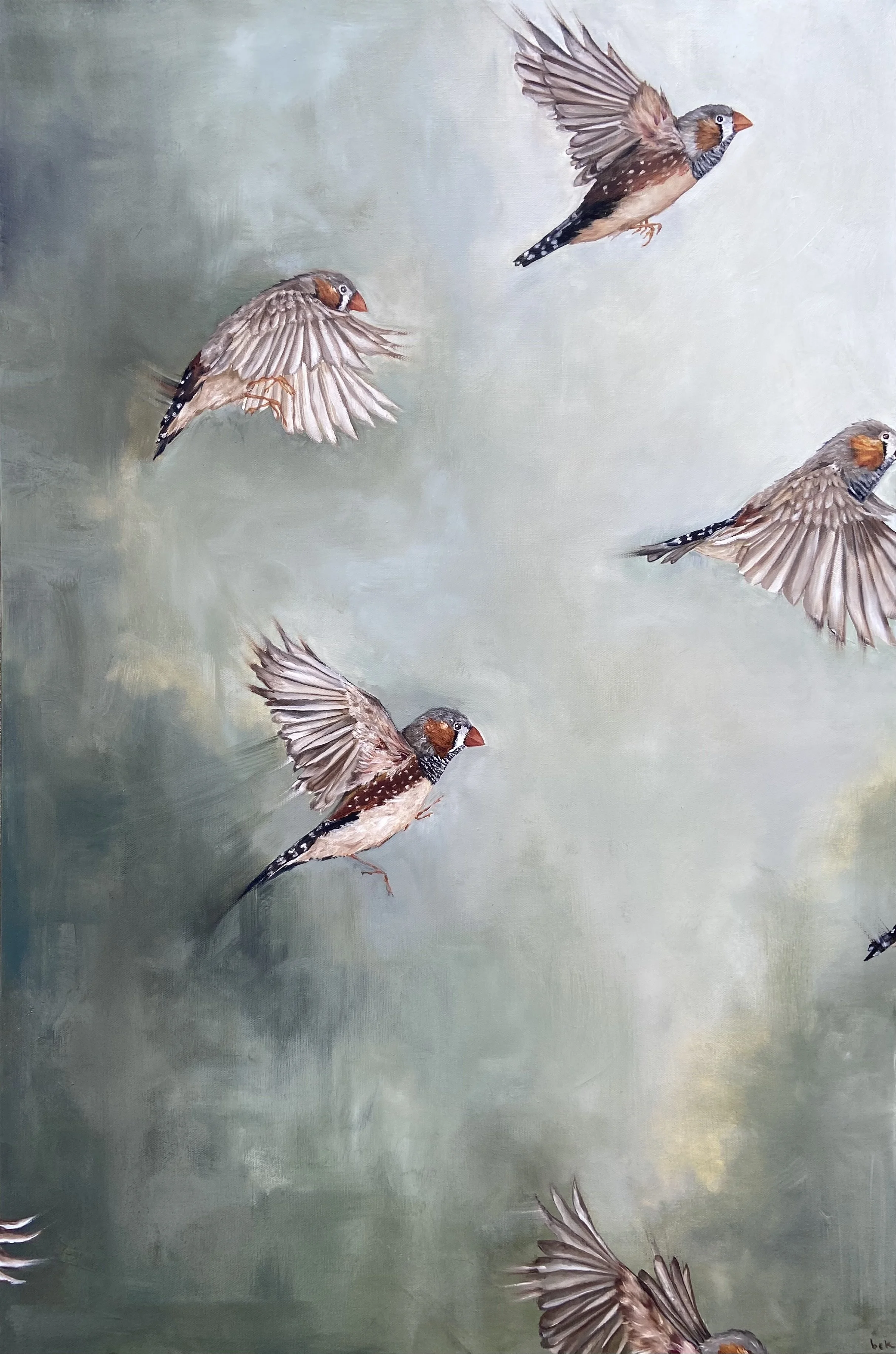   Above What Has Been   oil on canvas. 24”x36”  2021   SOLD  