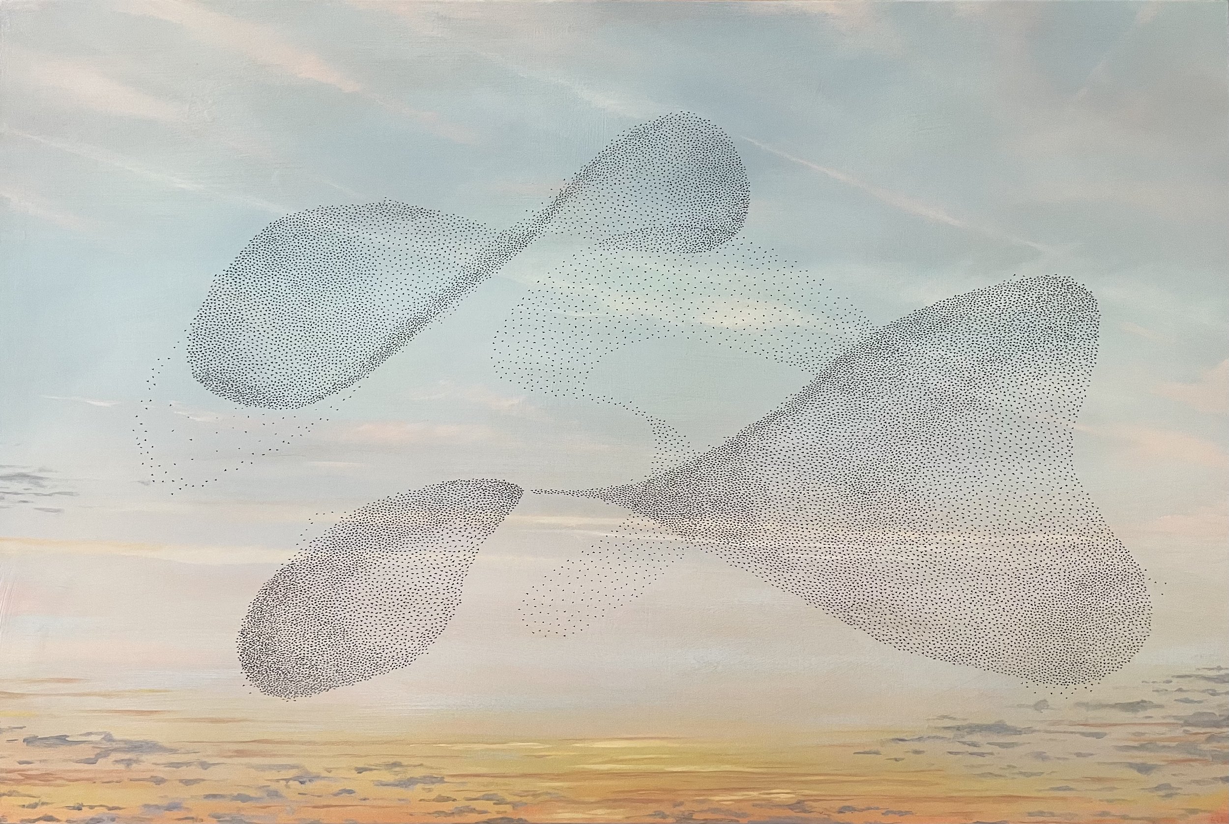  Into the Light  Oil on canvas, 36x24  2023   SOLD  