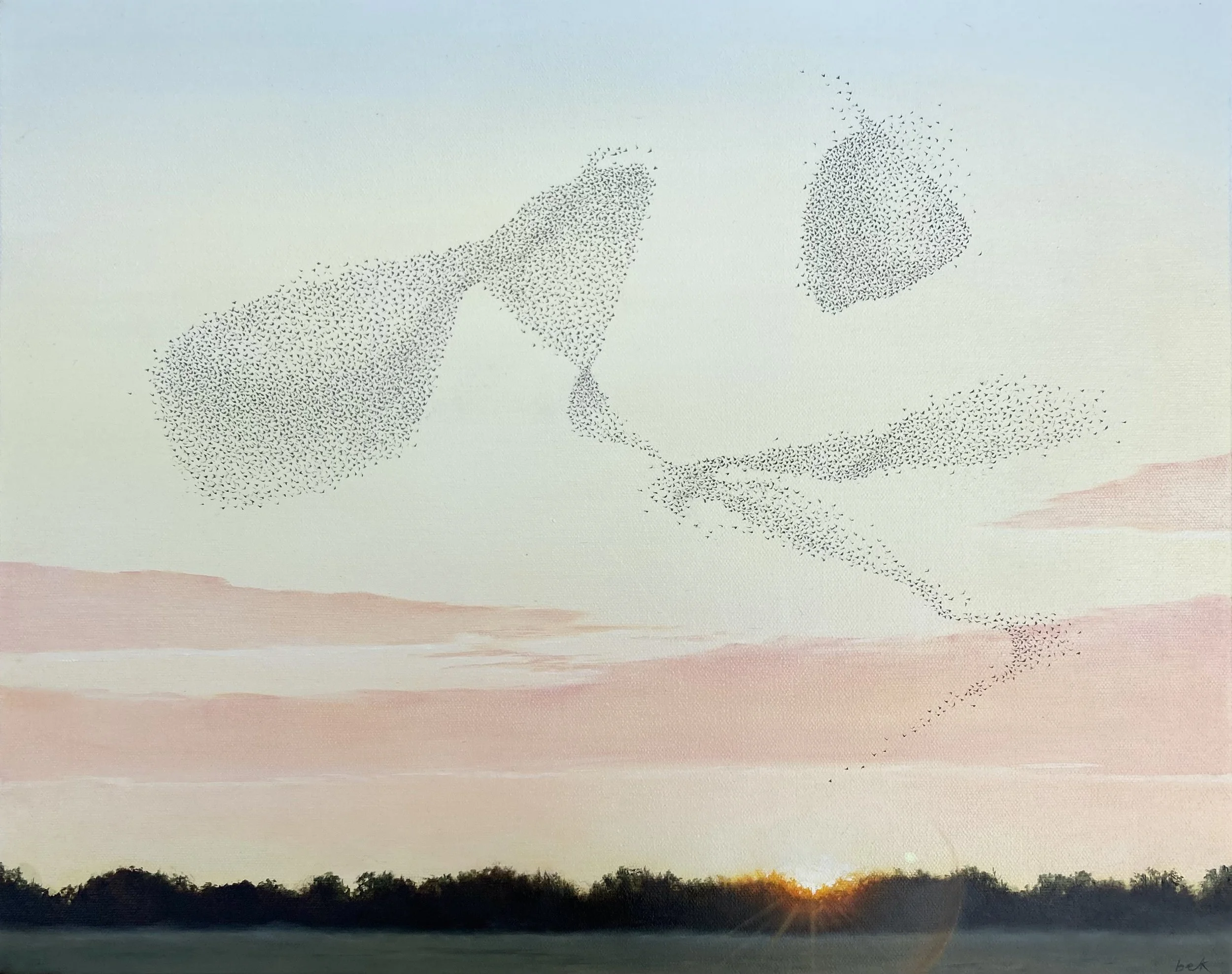  “Last Light”  16”x20”  oil on canvas  2025  SOLD 