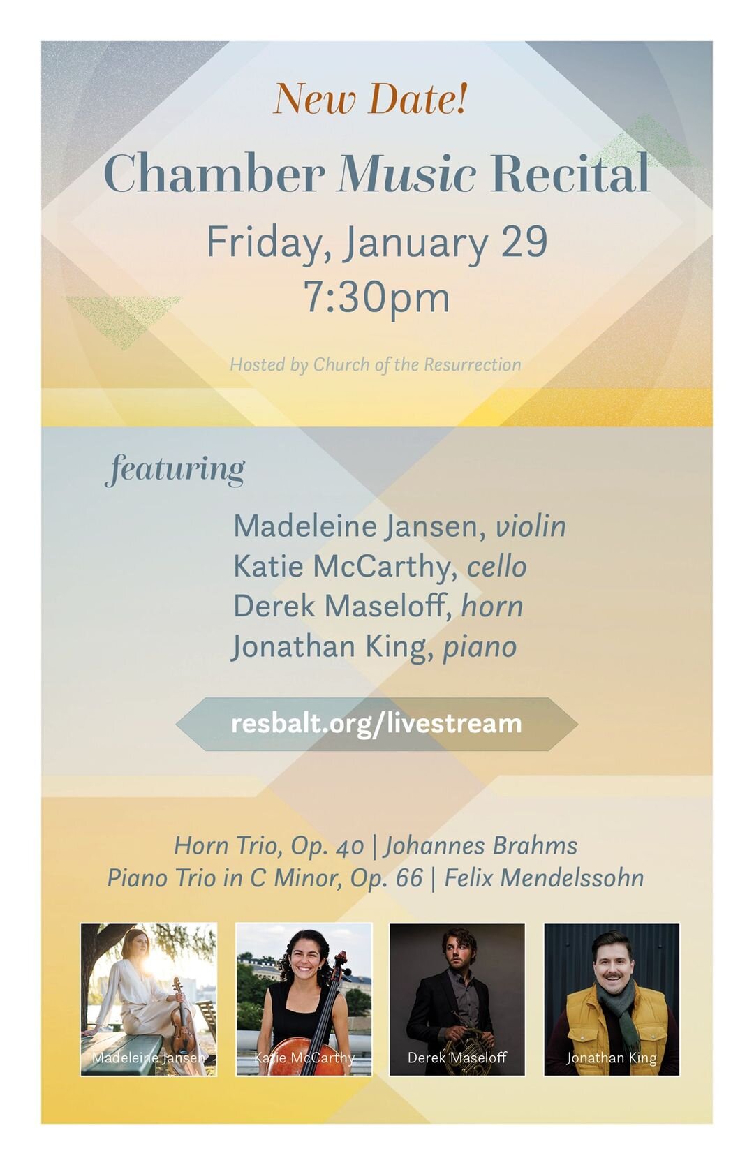 Chamber Music Recital at Church of the Resurrection