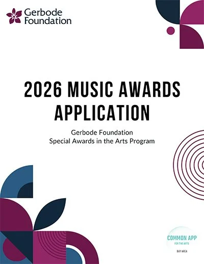 2026 Music Awards application cover