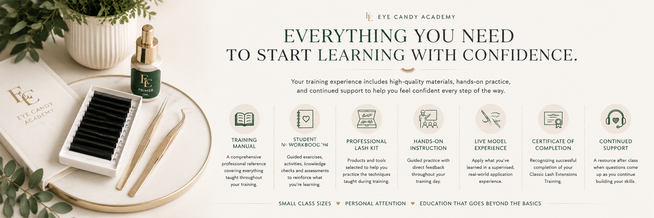 Classic Lash Extensions In-Person Training