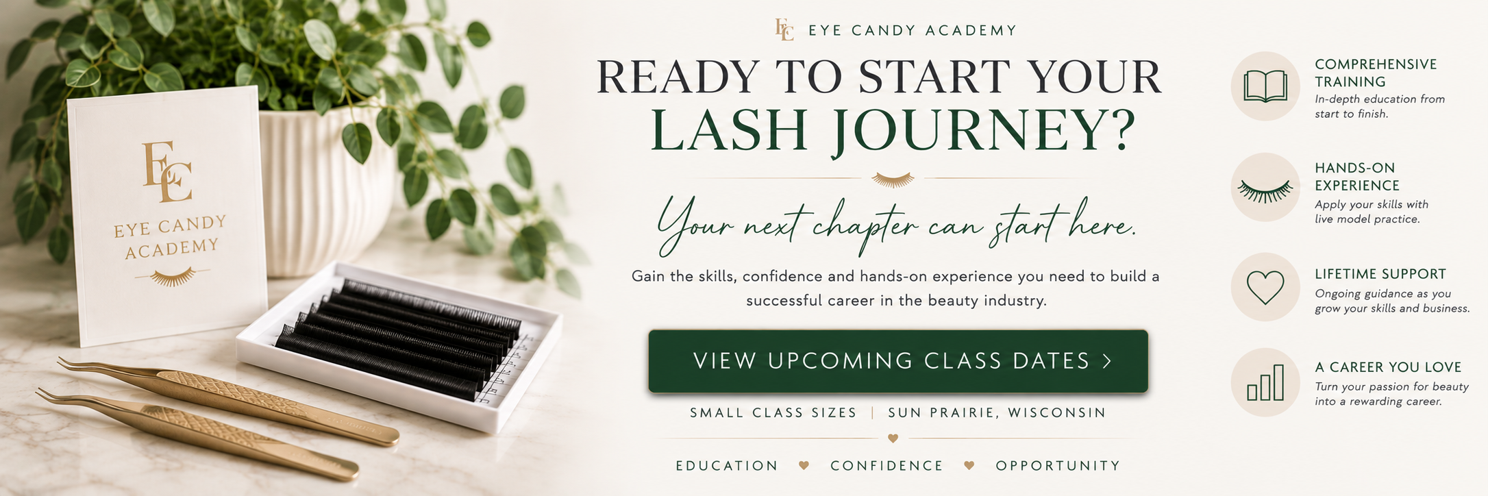 Classic Lash Extensions In-Person Training