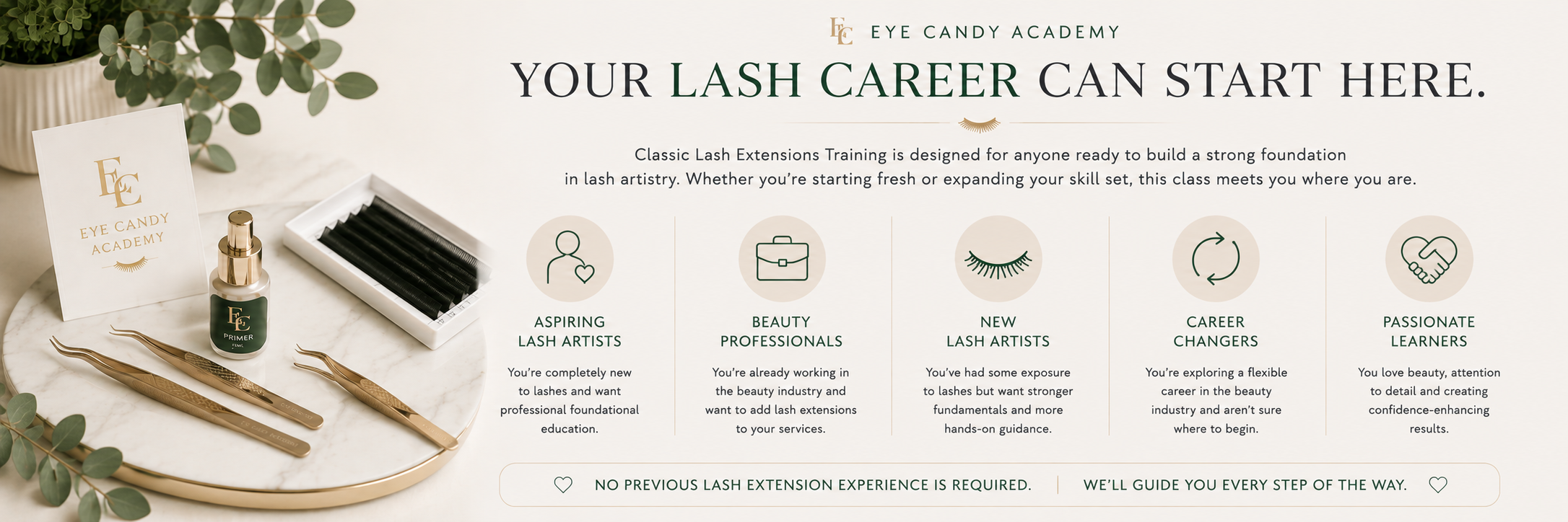 Classic Lash Extensions In-Person Training