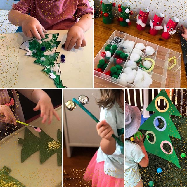 It&rsquo;s beginning to look a lot like Christmas! 🎄 Our Christmas craft and activities are in full swing. #chasingrainbowsfamilydaycare #familydaycare #childcare #eylf #northernbeaches #christmasfun